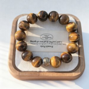 yellow tiger eye crystal bracelet (purified shipment)