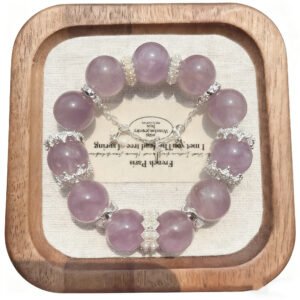 natural amethyst bracelet (purified delivery)