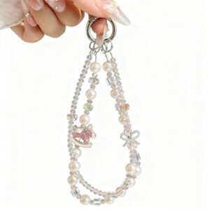 Crystal mobile phone pendant